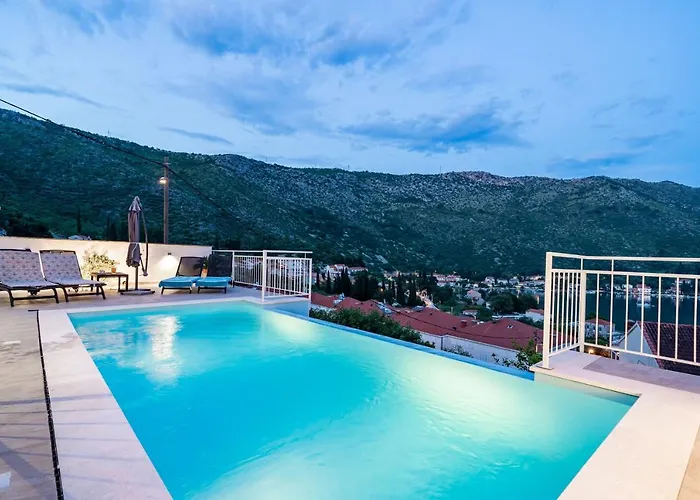 With Swimming Pool Tia&ella Zaton (Dubrovnik-Neretva)