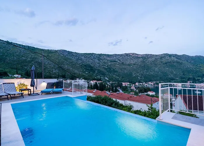 With Swimming Pool Tia&ella Villa Zaton (Dubrovnik-Neretva)